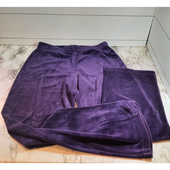 Jones of New York Sport Zip Up Hoodie and Pants Purple SZ LG - Picture 2 of 16